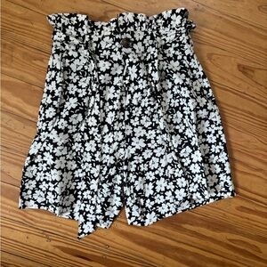 Who What Wear for target high waste shorts with optional tie belt